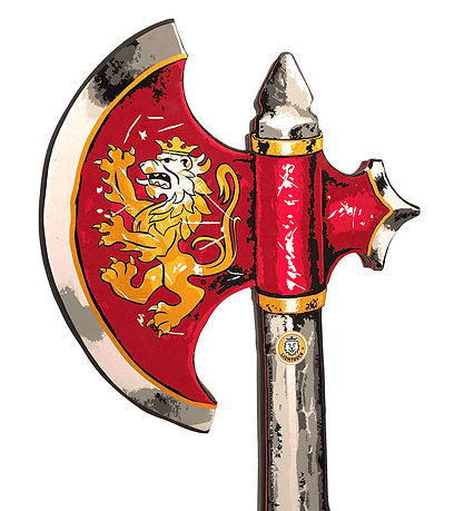 Liontouch Búningur - Riddaraax - Rautt