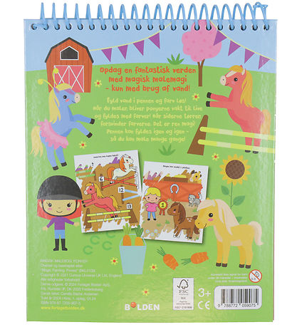 Forlaget Bolden Magic Colouring Book - Ponies
