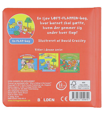 Forlaget Bolden Picture Book w. Flapper - Who's Hiding - There a