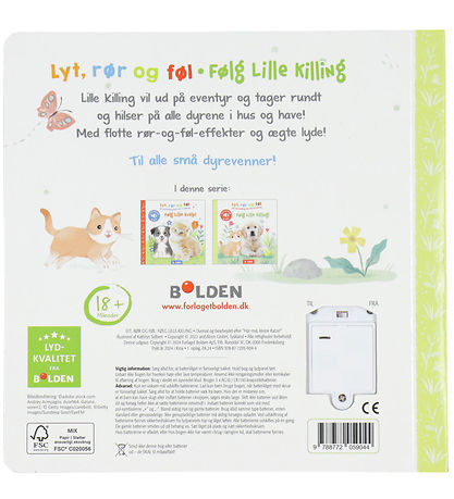Forlaget Bolden Senses Book w. Sound - Listen, Touch and Feel - 