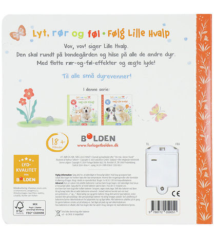 Forlaget Bolden Senses Book w. Sound - Listen, Touch and Feel - 