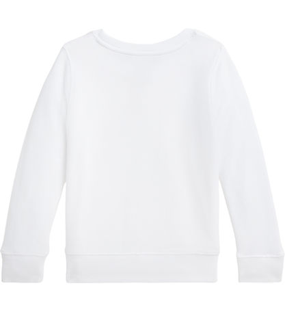 Polo Ralph Lauren Sweat-shirt - Blanc av. Peluche