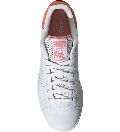 adidas Originals Shoe - Stan Smith - White/Light Orange