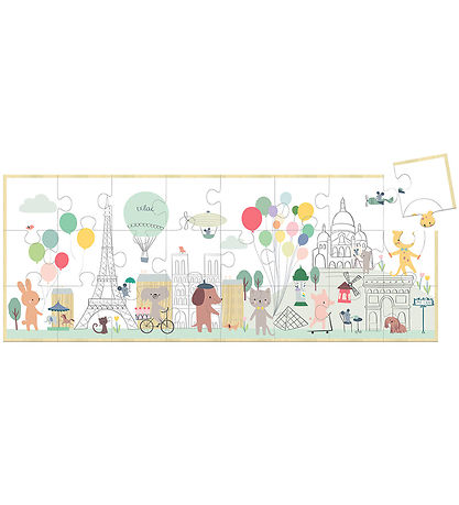 Vilac WoodJigsaw Puzzle - 24 Bricks - Paris