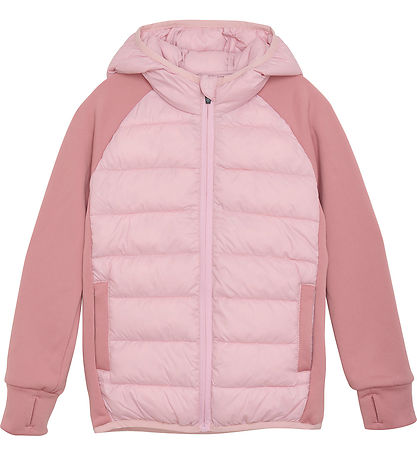 Color Kids Puffer Jacket - Bleached Mauve