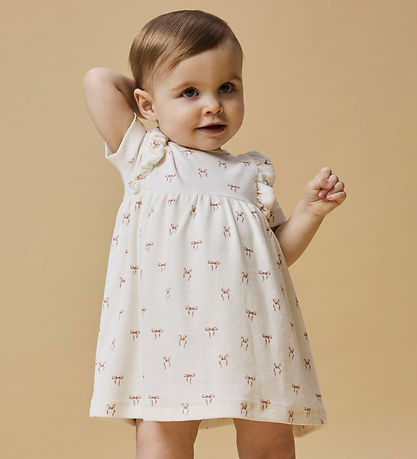 Lil' Atelier Bodysuit w. Skirt - NbfGavo Ene - Coconut Milk