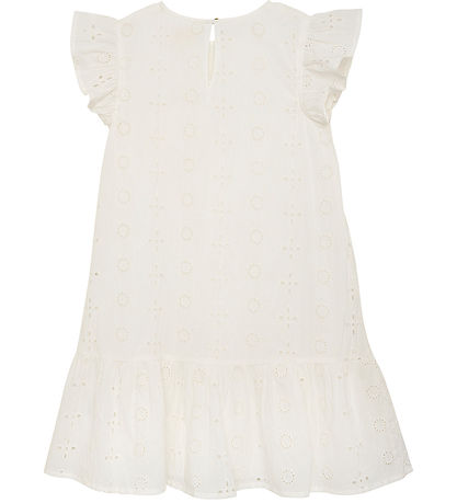 Creamie Dress - Embroidery Anglaise - Cloud