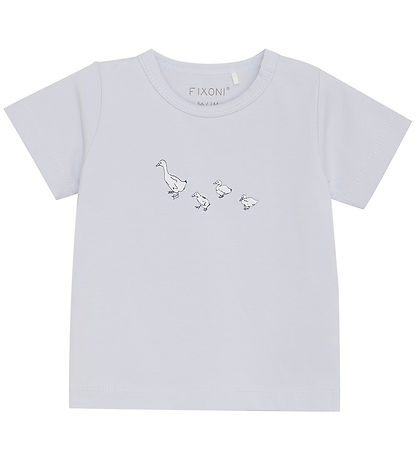 Fixoni T-Shirt - Grau Dawn