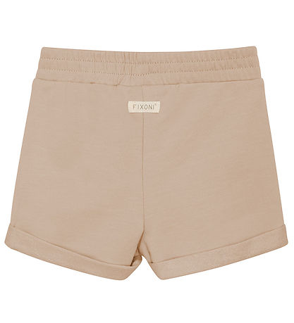 Shorts en Molleton Fixoni - Viscose/Coton - Daim