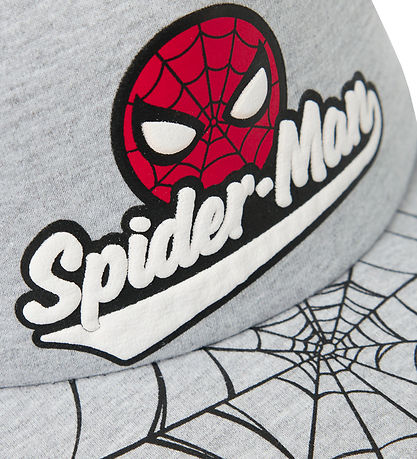 Name It Lippis - NmmMarks Spider-Man - Light Grey Melange