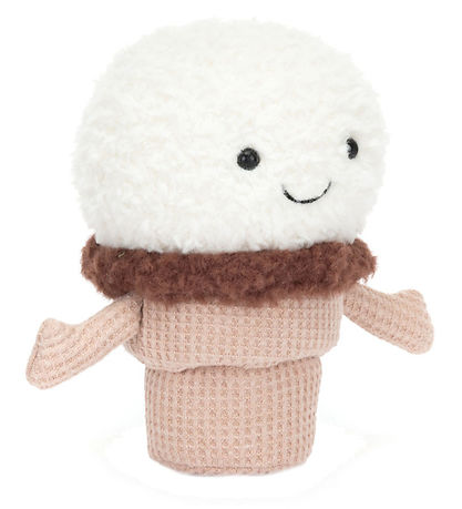 Jellycat Pehmolelu - 14x9 cm - Huvitarvikkeet Ice Cream Kartio