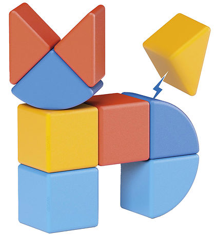 Geomag Segulsett - Magicube Shapes Endurunnið dýr - 9 Partar