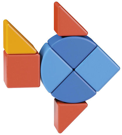 Geomag Segulsett - Magicube Shapes Endurunnið dýr - 9 Partar