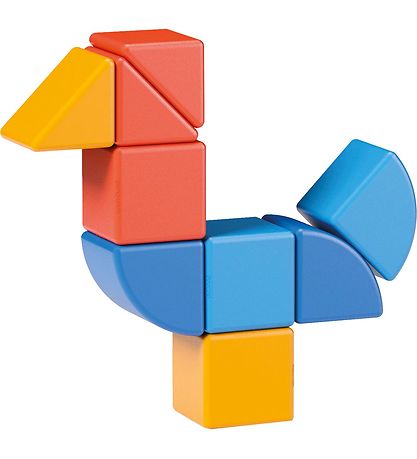 Geomag Segulsett - Magicube Shapes Endurunnið dýr - 9 Partar