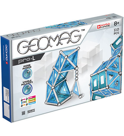 Geomag Segulsett - Pro-L Spjöld - 110 Partar