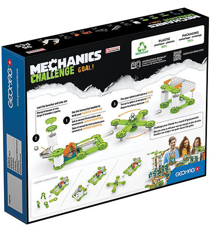 Geomag Magnetset - Mechanics Challenge Goal - 96 Teile