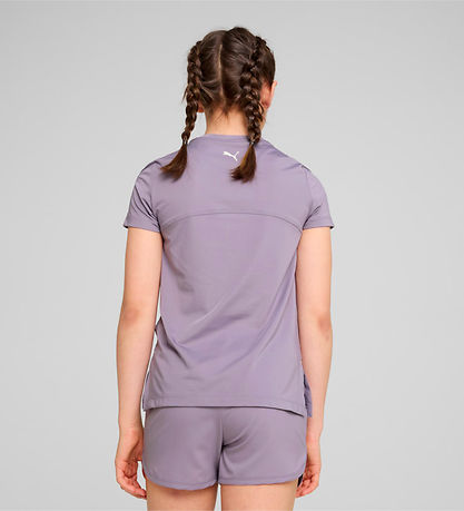 Puma Stuttermabolur - Passa Tee - Pale Plum