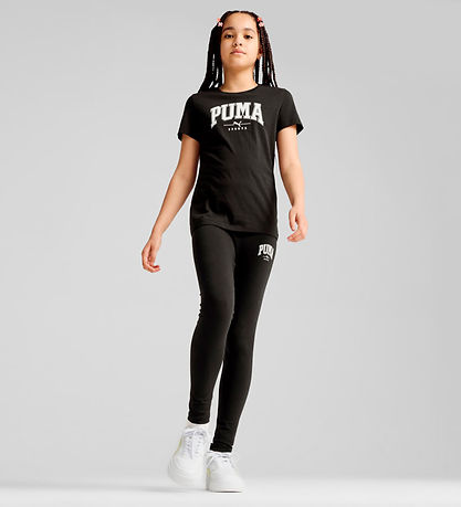 Puma Stuttermabolur - Hópur Tee - Svart