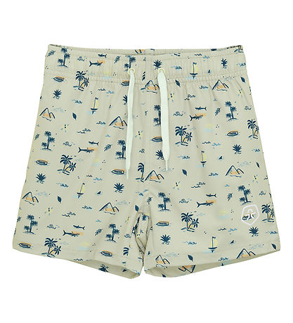 Color Kids Sund stuttbuxur - Tidal Foam M. Strandþema
