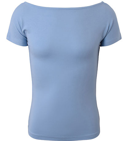 Hound Stuttermabolur - Baklaus - Light Blue