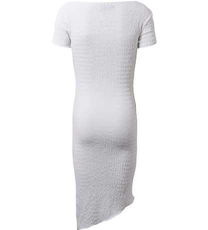 Hound Dress - Asymmetric - White