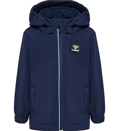 Hummel Softshell Jacket w. Fleece - hmlMars - Black Iris