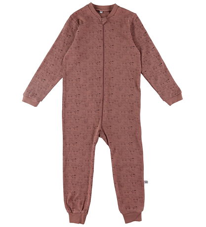 Pippi Baby Strampler - Schlafanzug - 2er-Pack - Burlwood