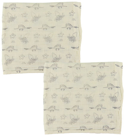 Pippi Muslin Cloths - 6-Pack - 65x65 cm - Snapdragon