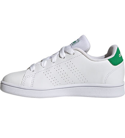 adidas Performance Skór - Advantage K - Hvítt/Grænt