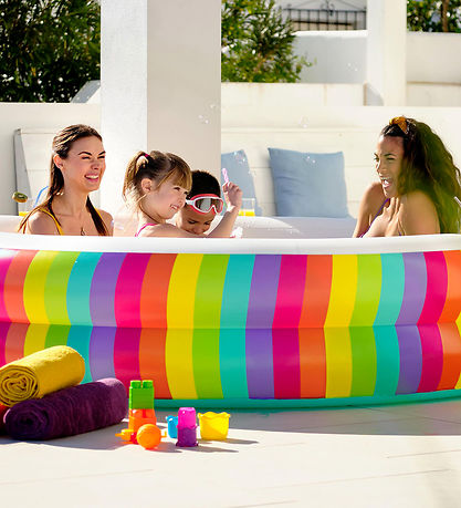 Bestway Kiddy Pool - 206x51cm - Rainbow Dreams