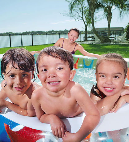 Bestway Kiddy Pool - 229x152x51 cm - Elliptical