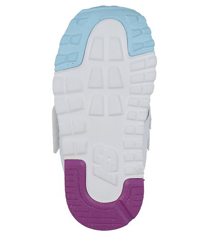 New Balance Shoe - 574 - White/Team Sky Blue