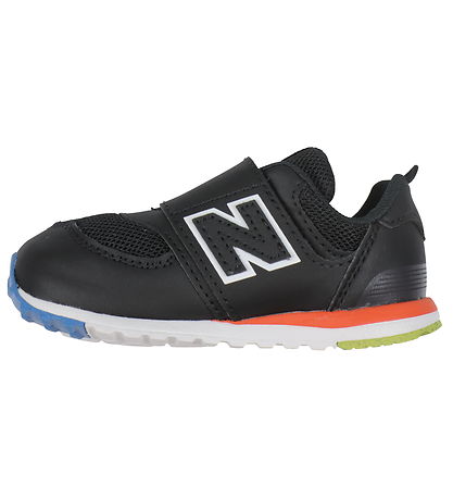 New Balance Skór - 574 - Svart/Neo Logi