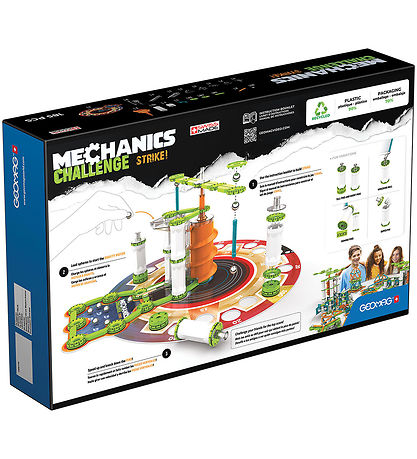 Geomag Magnet Set - Mechanics Challenge Strike - 185 Parts