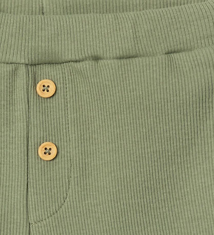Name It Shorts - Rib - NbmJular - Öl Green