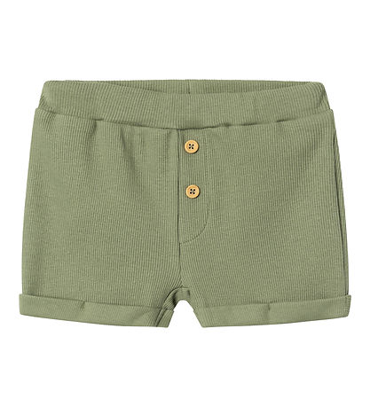 Name It Shorts - Rib - NbmJular - Öl Green