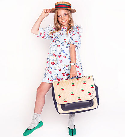 Jeune Premier Bakpoki - It Bag Midi - Raffia Cherry