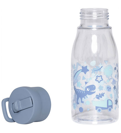 Beckmann Water Bottle w. Spout Lid - 400 mL - Blue