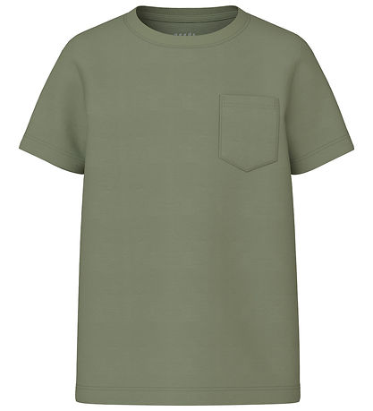 Name It T-shirt - NkmVebbe - Oil Green