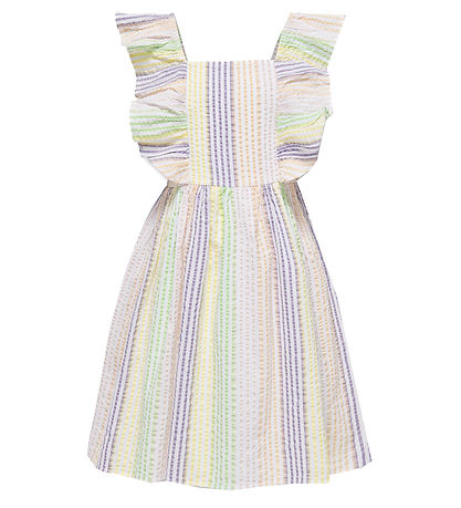 Kids Only Dress - KogViola - Cloud Dancer/Multi Colour