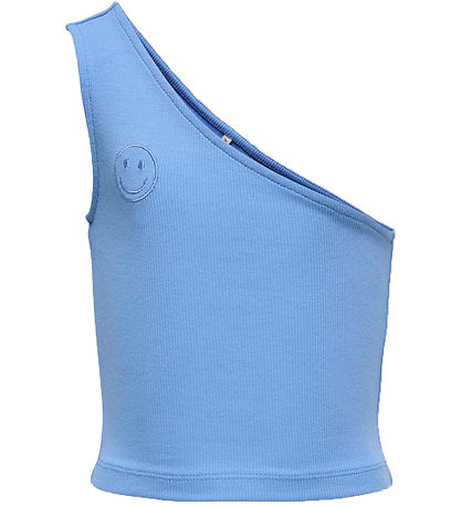 Kids Only Top - Rib - Une paule - KogNessa - Azur Blue