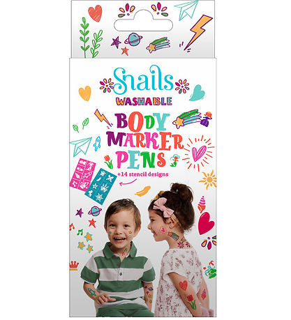 Snails Tattoo Kit - Body Marker Pens