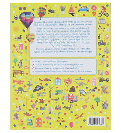 Alvilda Book - 1000 Useful Words - Danish