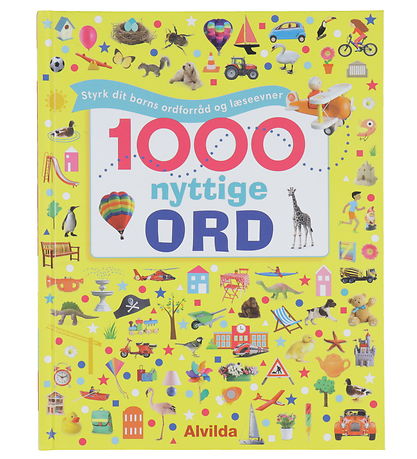 Alvilda Book - 1000 Useful Words - Danish