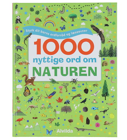 Alvilda Book - 1000 Useful Words About Nature - Danish