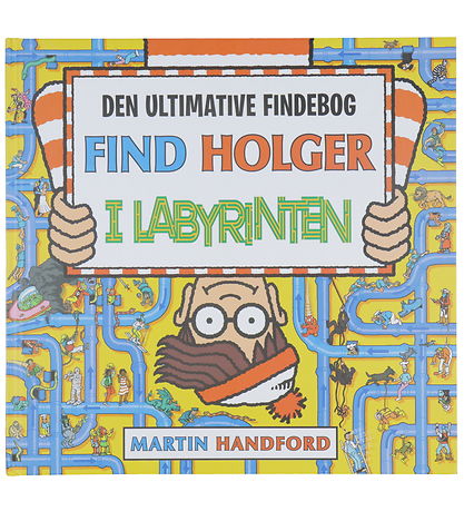 Alvilda Book - Find Holger I The Labyrinth - Danish