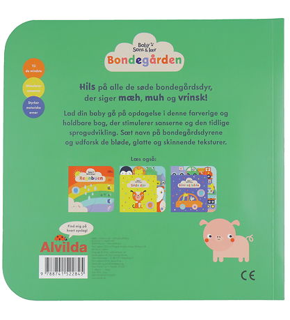 Alvilda Picture Book - Baby - Sense And Learn - The Farm - Danis