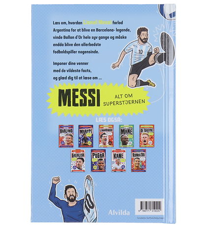Alvilda Bók - Fótboltastjörnur - Messi - Allt um ofurstjörnuna -