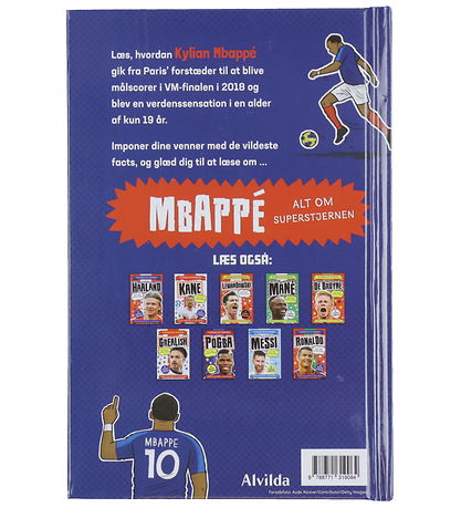 Alvilda Bók - Fótboltastjörnur - Mbappé - Allt um ofurstjörnuna 