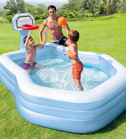 Intex Kiddy Pool - Swim Center Shootin'Hoops Family Pool - 790 L